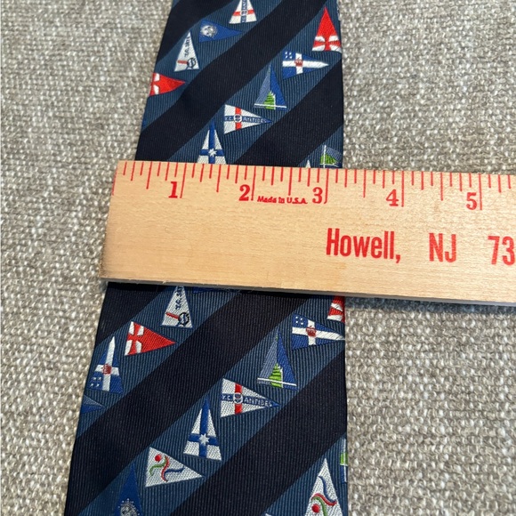 ✨LOUIS VUITTON CUP Tie 100% Silk Authentic Vintage Rare Find - Picture 8 of 11